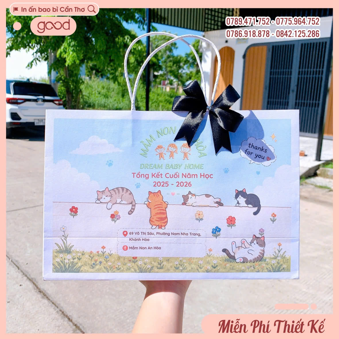 IN TÚI KRAFT DỄ THƯƠNG